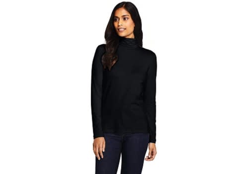 Lands' End Women's Lightweight Fitted Long Sleeve Turtleneck. (Photo: Amazon)