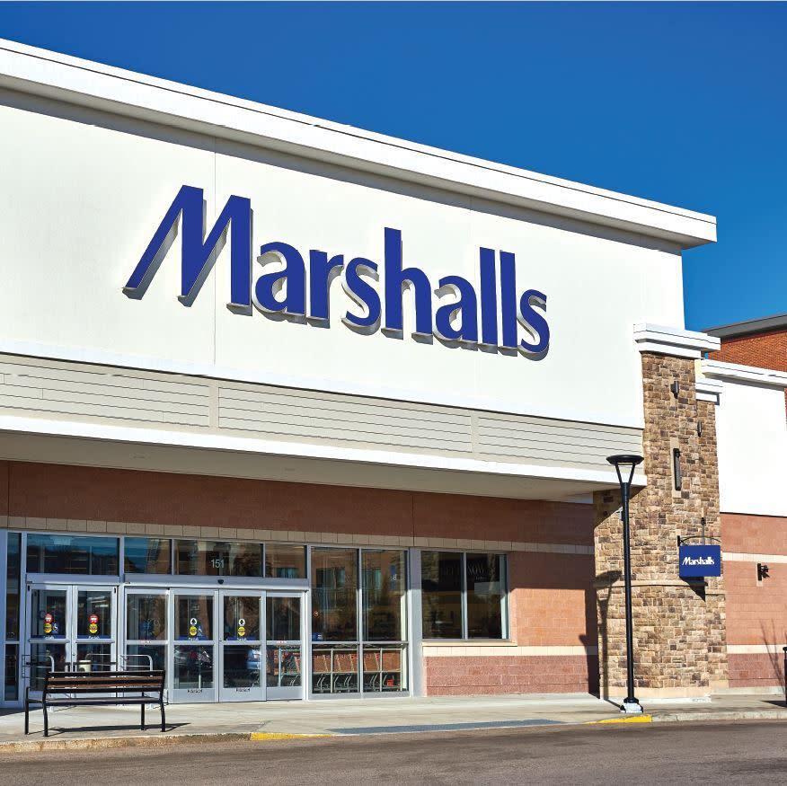 exterior of marshalls store