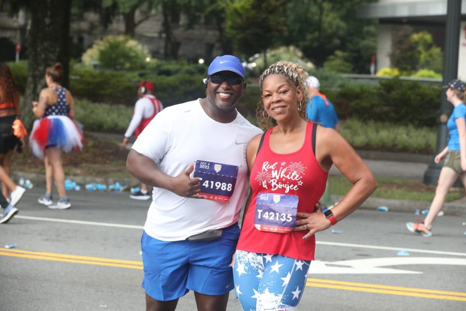 Here are some more photos from the 2022 Peachtree Road Race.