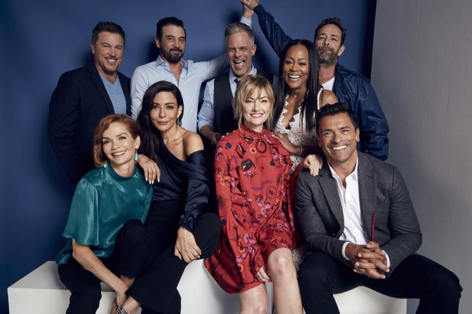 Riverdale's parents were once teen stars themselves. Molly Ringwald, Mark Consuelos, Madchen Amick, Skeet Ulrich, Marisol Nichols, and Robin Givens share.