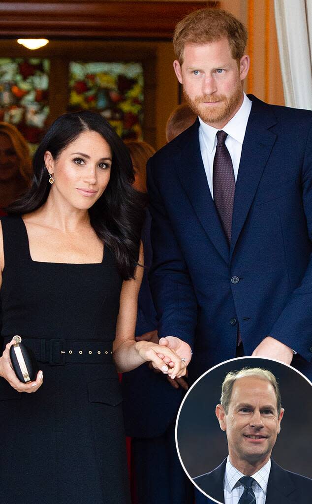 Prince Harry, Meghan Markle, Prince Edward