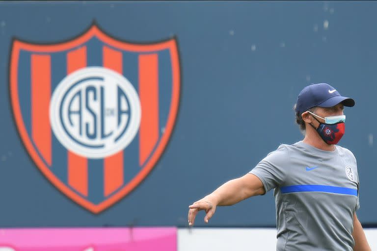 Pedro Troglio dirigió la primera práctica en San Lorenzo: llega como tetracampeón en Honduras