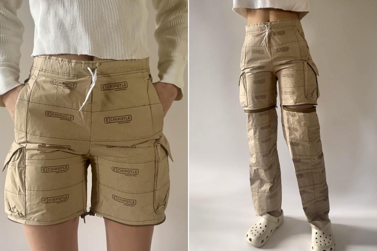 Chipotle Napkin Cargo Pants