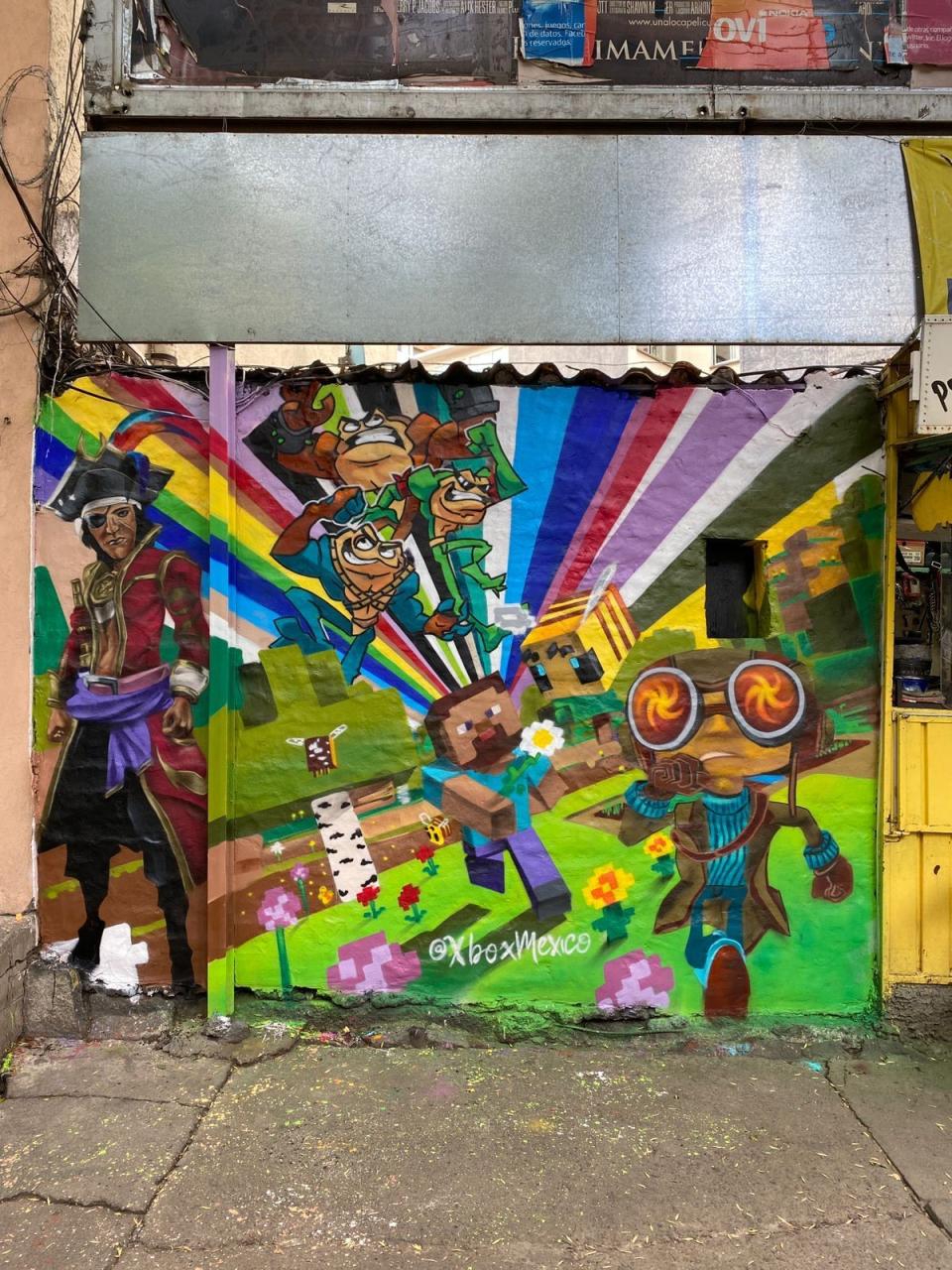 ¿Encontrarás este mural?