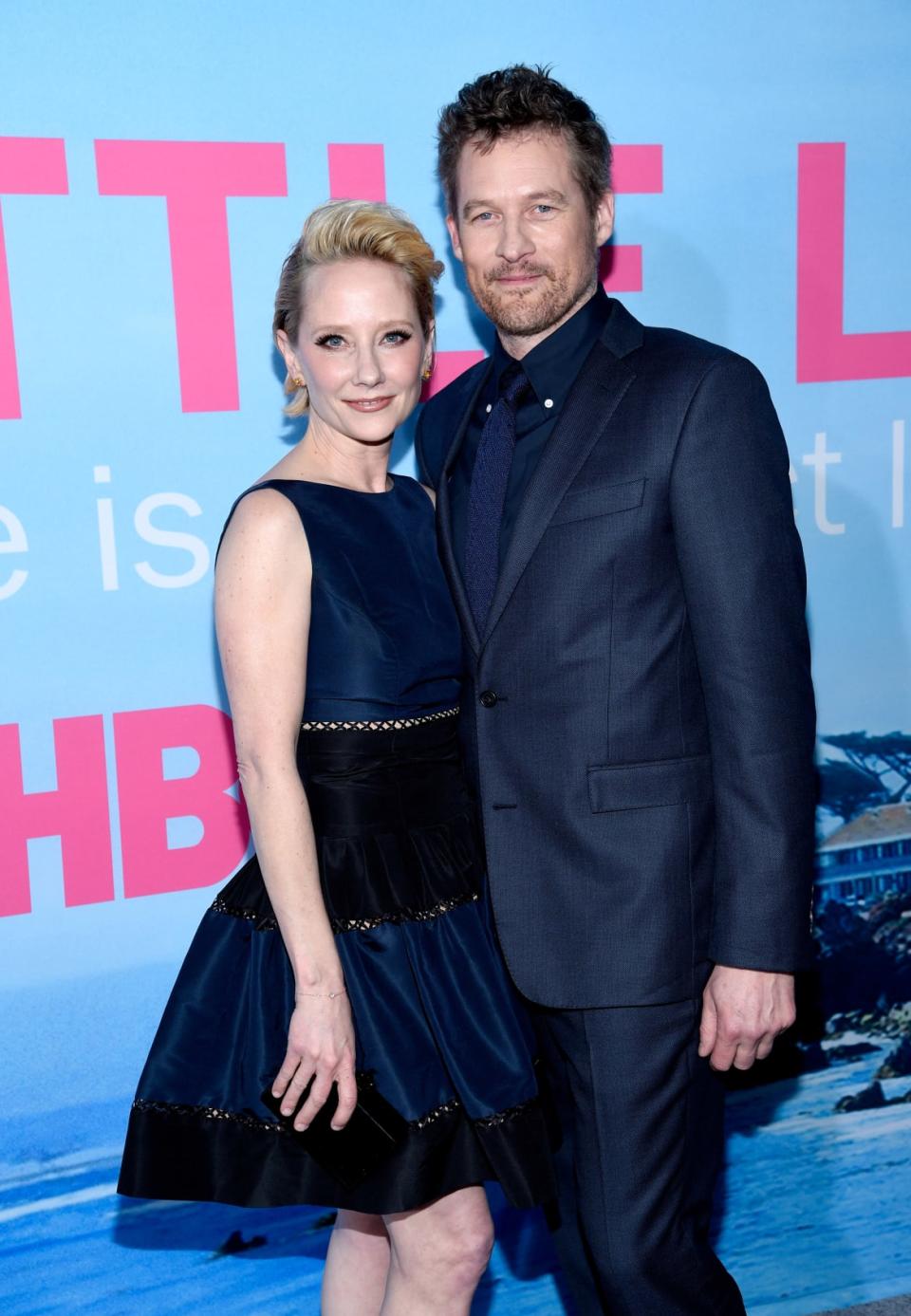 <div class="inline-image__caption"><p>Anne Heche (L) and actor Jame Tupper attend the premiere of Big Little Lies\in 2017. </p></div> <div class="inline-image__credit">Kevork Djansezian</div>