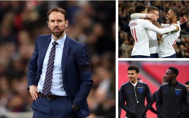 Gareth Southgate names his provisional squad for the World Cup on Monday - Getty images/Reuters
