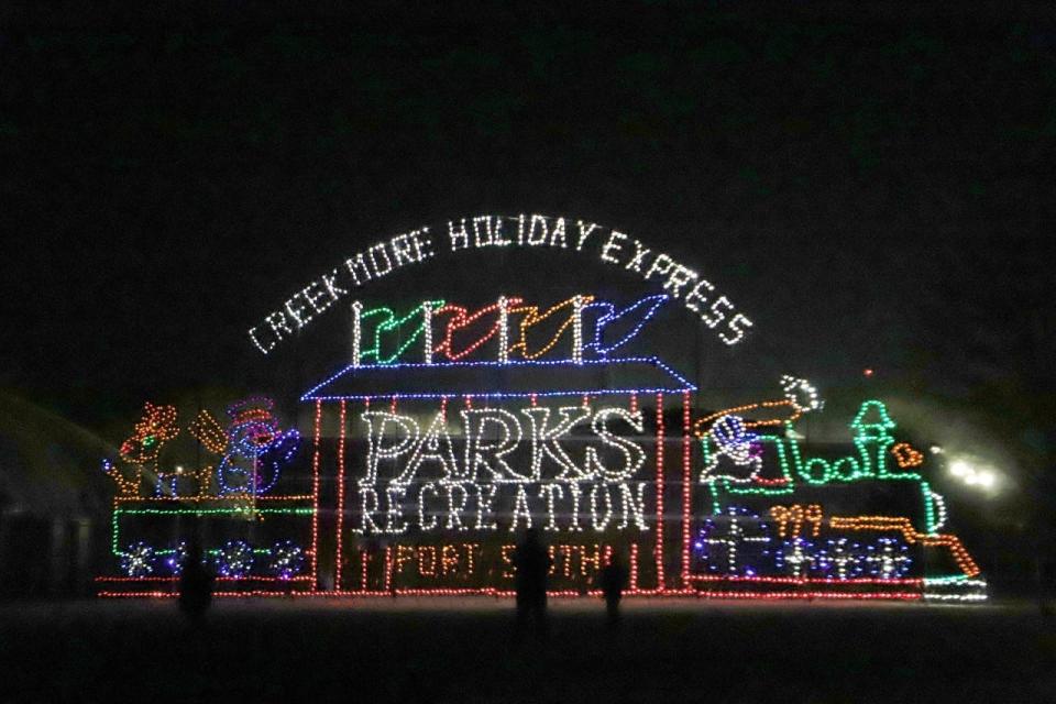 Creekmore Park in Fort Smith is one of several places to see brilliant Christmas lights in Fort Smith.
