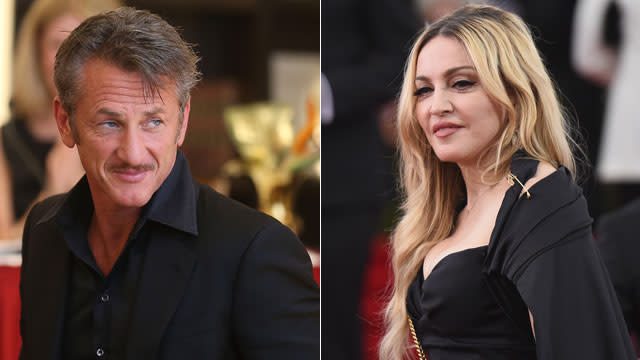 What a difference a few decades can make on a relationship. Madonna and Sean Penn had a pretty tumultuous divorce in 1989, but 26 years later, they're vying for the title of friendliest exes in Hollywood! <strong> WATCH: Madonna Spanks Amy Schumer at <em>Rebel Heart </em>Concert</strong> On Thursday night, Penn was spotted by an ET insider enjoying the second night of Madonna's <em>Rebel Heart</em> tour at Madison Square Garden in New York City. The 55-year-old actor didn't even appear awkward when the Material Girl performed her hit, "True Blue," which was inspired by him. In fact, Madonna's former husband had a sweet smile on his face! Madonna actually dedicated the entire <em>True Blue</em> album to Penn in 1986. "This is dedicated to my husband, the coolest guy in the universe," she wrote in the liner notes. During her show, the 57-year-old music icon also admitted that she's not sure if she'll ever wed again. (She was married to director Guy Ritchie from 2000 to 2008.) Madonna joked that all the married and in love people in the audience were "suckers." She added, "But I'm still a romantic heart." <strong> MORE: Madonna's Son Rocco Dresses Up as Sean Penn's Fast Times at Ridgemont High Character! </strong> Penn wasn't the only famous face at Madonna's concert. Jeremy Scott, Zac Posen, Andy Cohen, Kelly Ripa and her husband, Mark Consuelos, were all in attendance. Ahead of her 57th birthday in August, Madonna shared a flashback photo of her getting a kiss from Penn. "Its almost our birthdays!! 2 Leo's ❤️#rebelhearts," she Instagrammed. Penn has also opened up about getting along with his former spouse. He told <em>Esquire U.K.</em> in a January interview, "I'm very friendly with my first ex-wife."