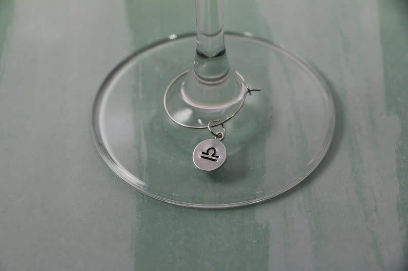 Horoscope Wine Charms