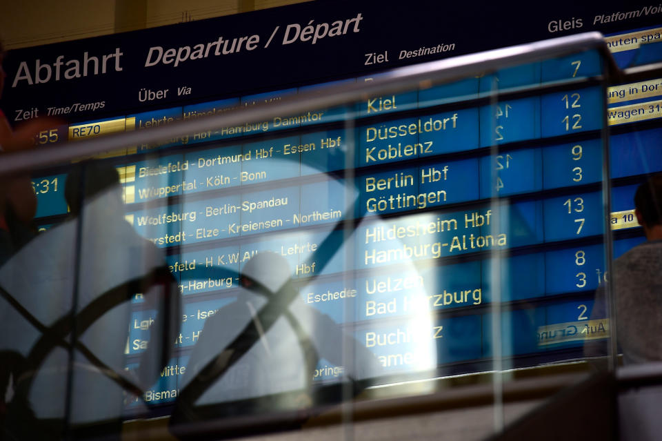 Es wird Stunden dauern, bis sich der Bahnverkehr wieder normalisiert hat. (Bild: Alexander Koerner/Getty Images)