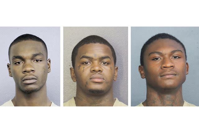 AP/Shutterstock Michael Boatwright, Dedrick Williams, and Trayvon Newsome