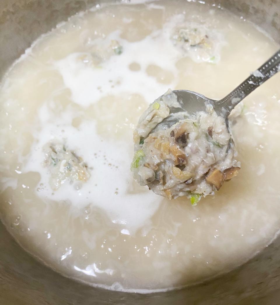 粥食譜│生菜鯪魚球粥   半小時有得食