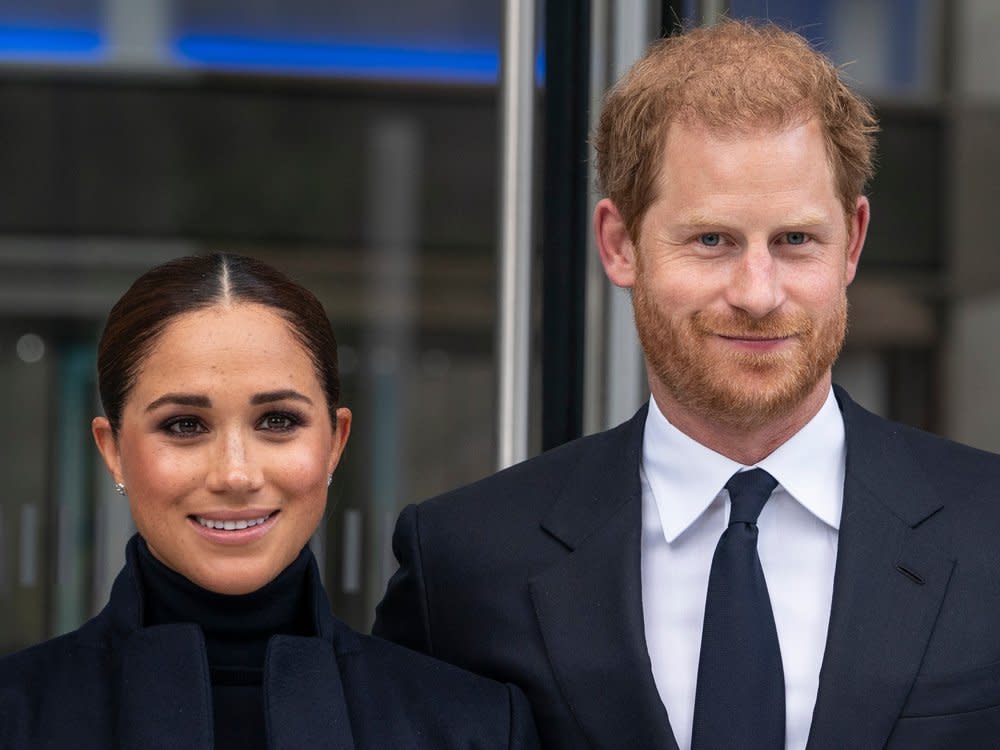 Herzogin Meghan und Prinz Harry haben zwei Kinder: Sohn Archie und Tochter Lilibet. (Bild: lev radin/Shutterstock.com)