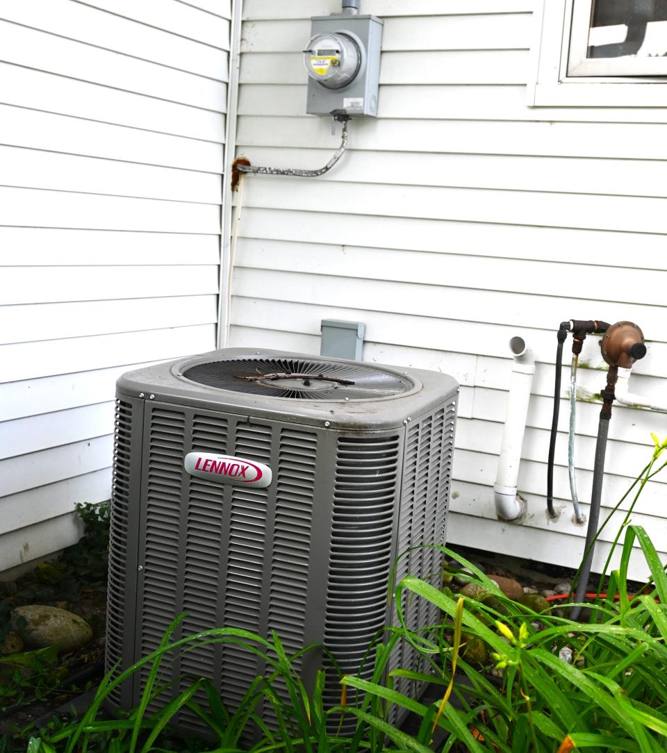 Air conditioners will work hard during this week's Excessive Heat Watch spinning electric meters faster for higher bills. Power companies recommend increasing your thermostat to save.