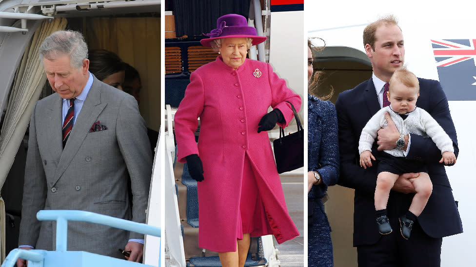 Prince Charles, The Queen and Prince William all travel with a bag of blood. Photo: Getty Images