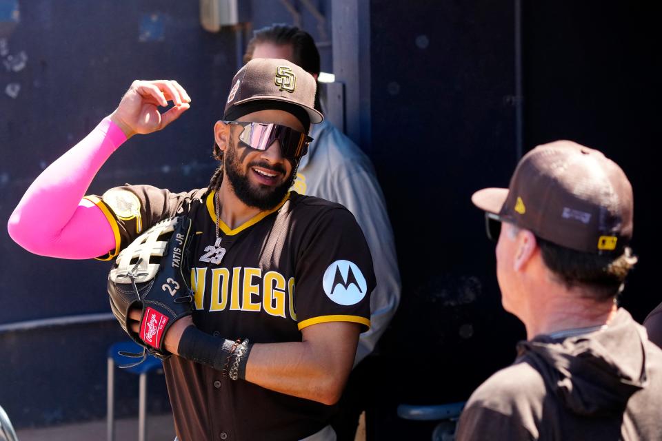 Fernando Tatis Jr. has returned to the San Diego Padres after completing his PED suspension and will be eligible to make his 2023 debut on Thursday.