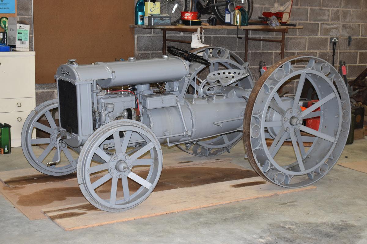 The historic tractor will be heading to auction this month <i>(Image: Cheffins)</i>