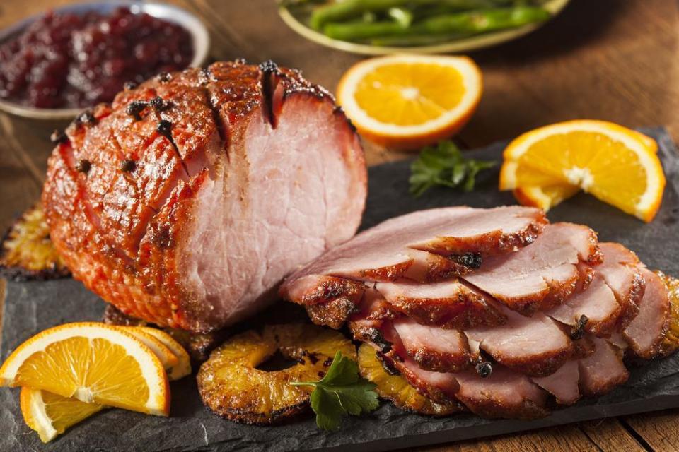 Rum Glazed Ham