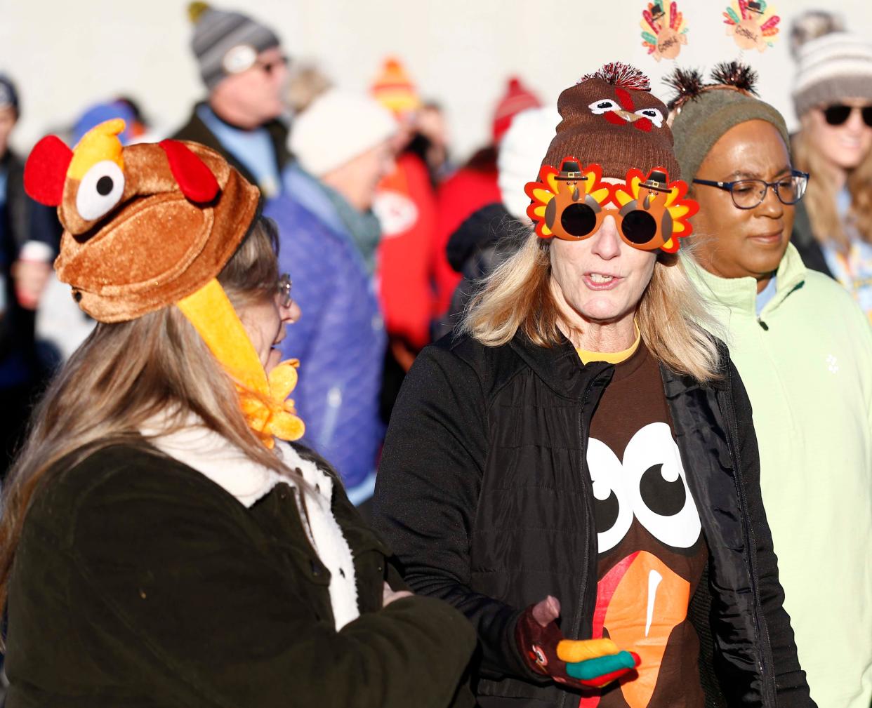 Scenes from 29th annual Turkey Trot on St. Louis Street in downtown Springfield on Nov. 23, 2023.