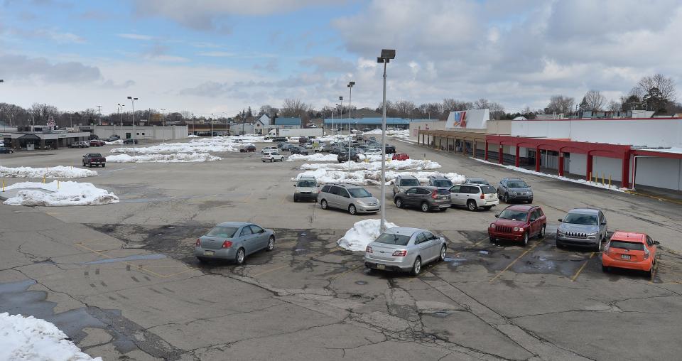 Redevelopment of vacant properties, such as the former KMart store at West 26th Street and Sterrettania Road, shown here in March 2018, is a goal of Millcreek's revised zoning ordinance, officials say. Developers say the ordinance would hinder or halt new development.