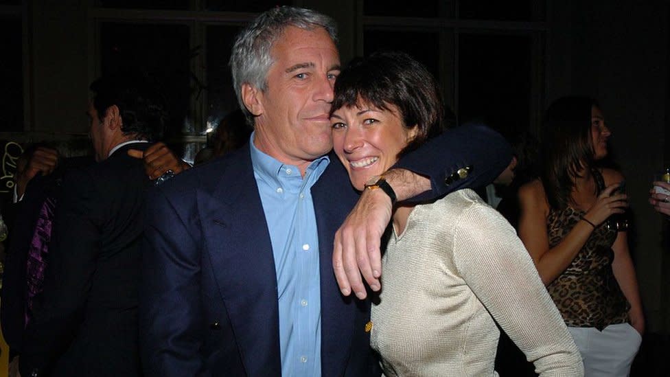 Jeffrey Epstein y Ghislaine Maxwell