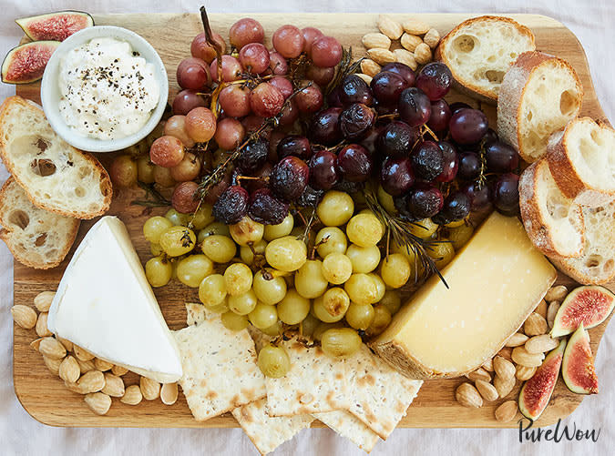 Ultimate Cheese Plate with Roasted Grapes