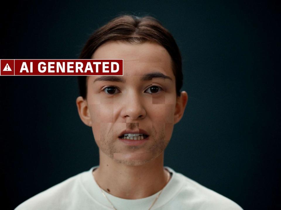 PHOTO: A screenshot from a recent Deutsche Telekom ad raising awareness about oversharing personal data online. (deutsche telekom)