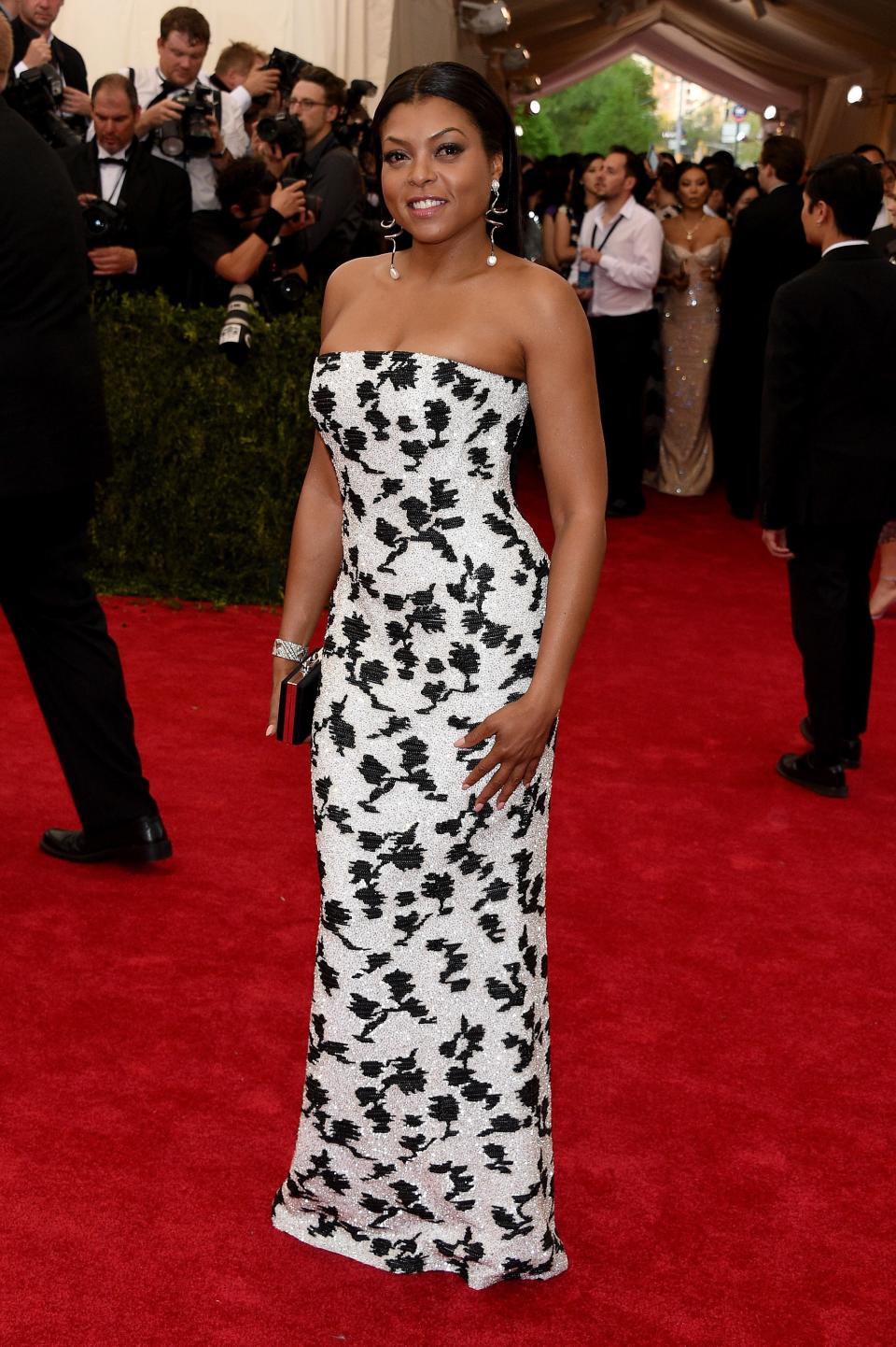 <h1 class="title">Taraji P. Henson in Balenciaga</h1><cite class="credit">Photo: Getty Images</cite>