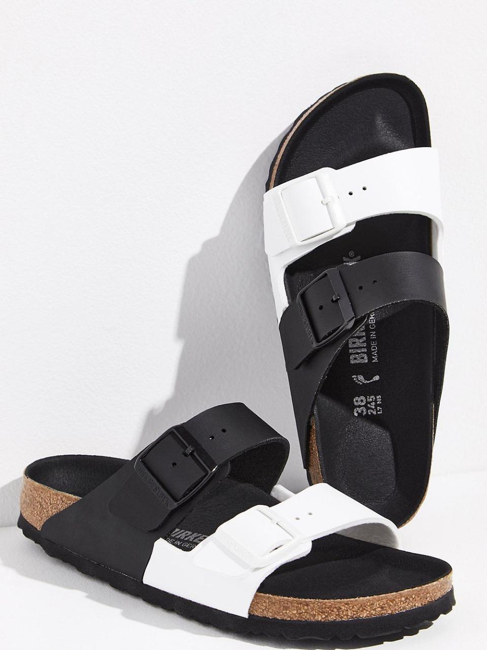 21) Arizona Split Birkenstock Sandals