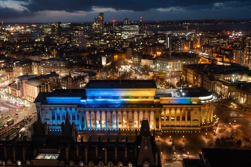 Liverpool's historic St George's Hall