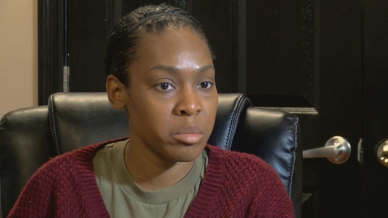 Sgt. Kai Waters alleges she was the victim of racial discrimination after a road rage dispute that ended in physical violence. (Credit: WAVE)