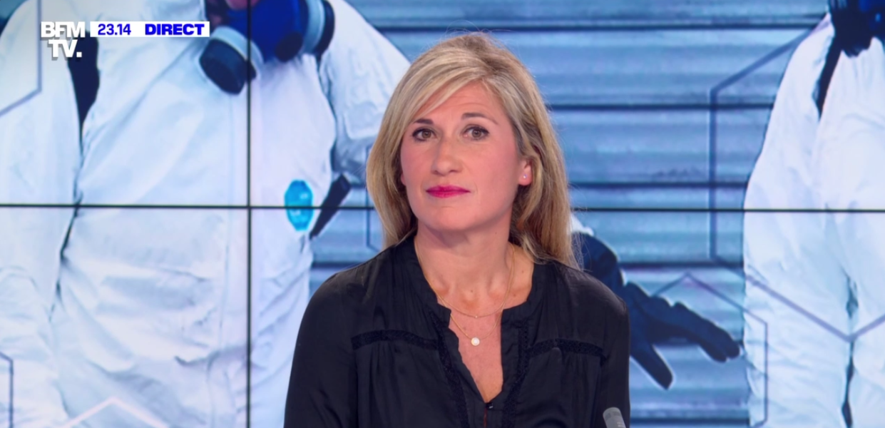 Laetitia Krupa, ici sur le plateau de BFMTV, en 2020.