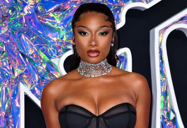 <p>ANGELA WEISS/AFP via Getty</p> Megan Thee Stallion.