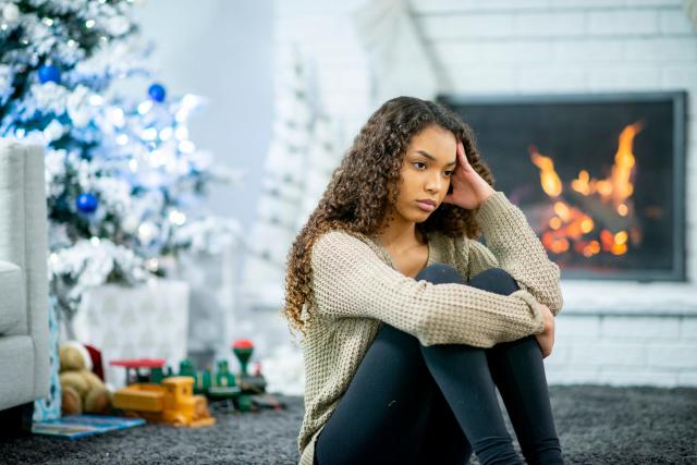 Many people struggle with stress and anxiety over the holidays.