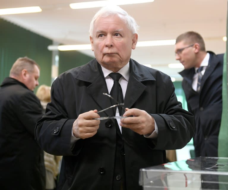 Jaroslaw Kaczynski, leader of ruling PiS party (Law and Justice), called the party's showing in regional elections a "good omen" for next year's parliamentary polls
