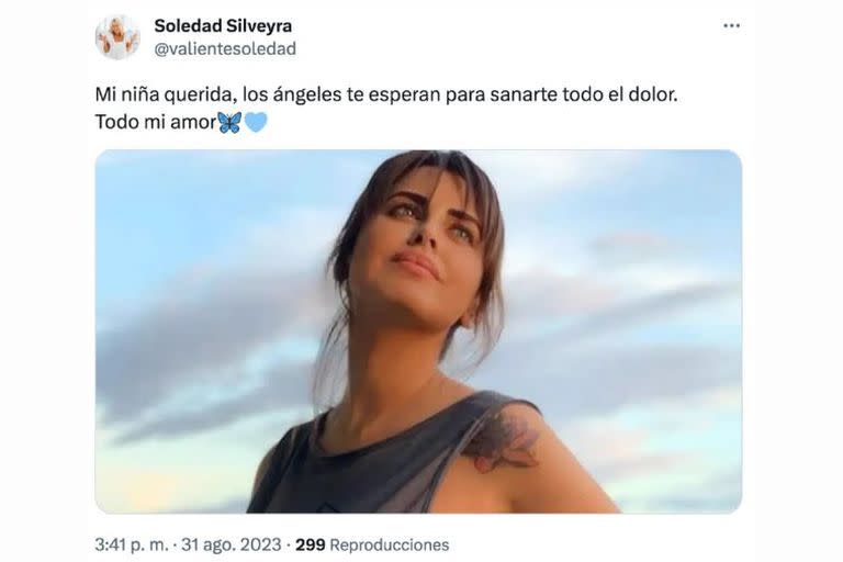 El mensaje que compartió Solita Silveyra en su cuenta de Twitter tras la muerte de Silvina Luna