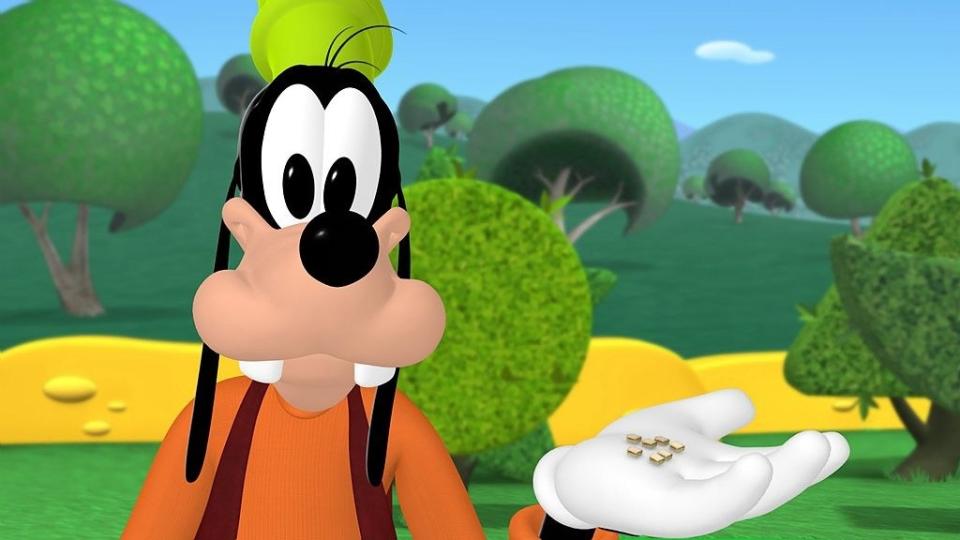 goofy from "Mickey Mouse Clubhouse"