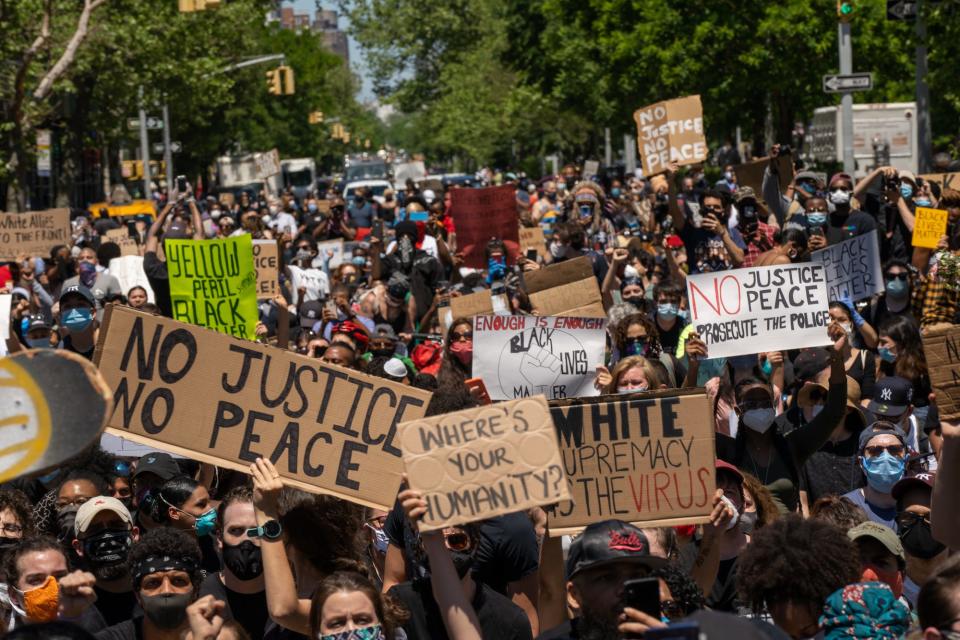 george floyd protest nyc