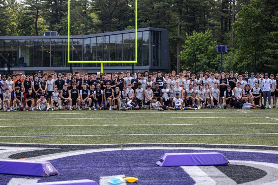 The M2 QB Academy -- founded by Bridgewater State Hall-of-Famer Mike McCarthy -- holds an annual camp at Stonehill College.