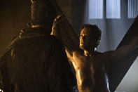 Alfie Allen in the "Game of Thrones" Season 3 episode, "The Bear and the Maiden Fair."