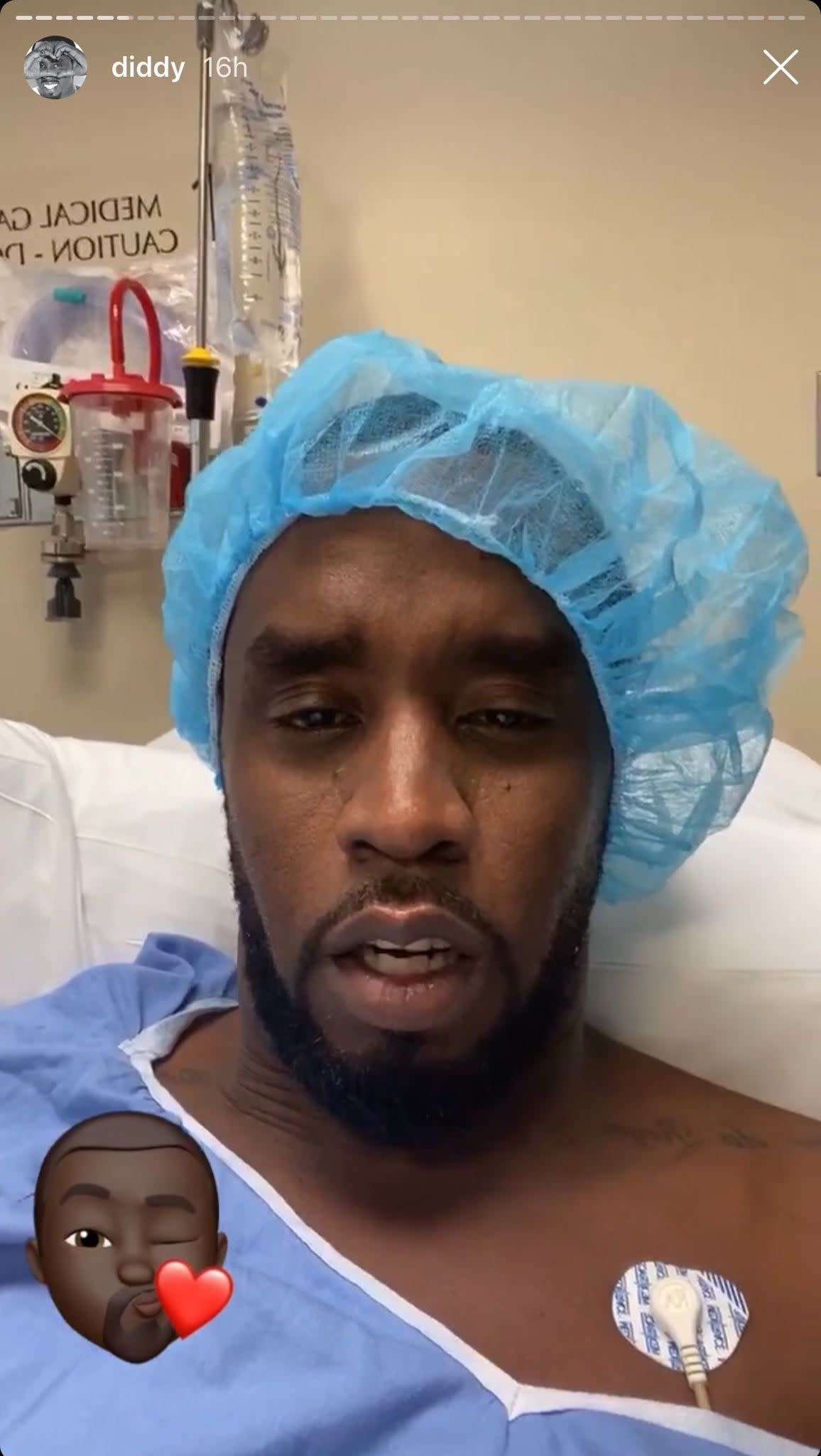 Combs told fans he took the surgery as a sign that he should “stop treating [his] body like a machine” and slow down. He also apologized to California fans for missing an appearance.