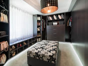 <p>The master bedroom also has a walk-in wardrobe large enough to rival the size of most bedrooms back in the UK. “From inside to out the house oozes style, class and sophistication with an abundance of modern fixtures and finishes combining throughout,” add the agents. (All pictures: Caters News) </p>