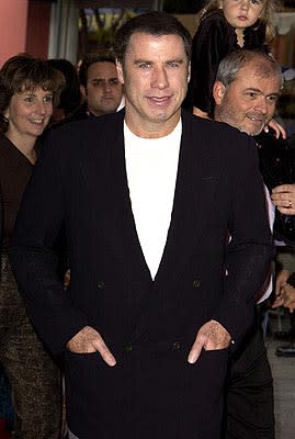 John Travolta at the LA premiere of Universal's Dr. Seuss' The Cat in the Hat