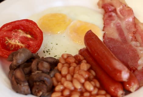 來這可嘗到傳統英國早餐。