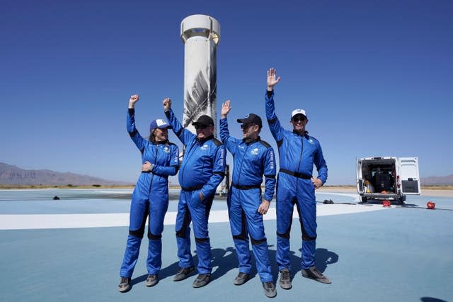 Blue Origin’s New Shepard rocket's latest space passengers