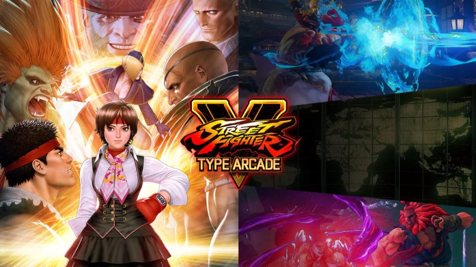 El sitio web oficial de Street Fighter V: Type Arcade desaparecerá el 7 de abril