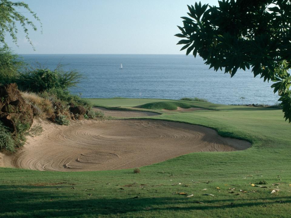 Manele Golf Course 17th hole Lanai