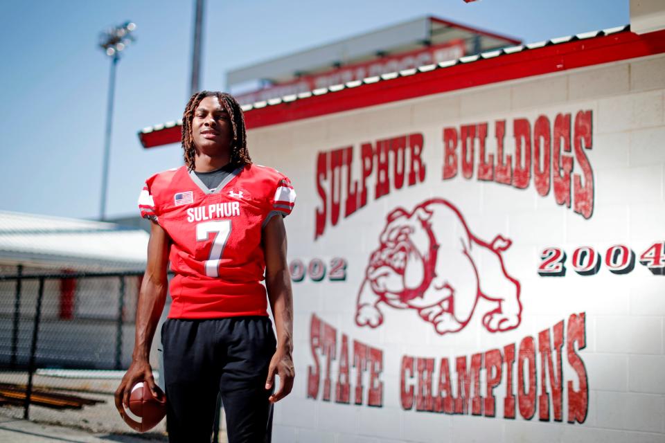 Ranked No. 6 on The Oklahoman’s Super 30 list of the state’s best prospects in the 2024 class, Sulphur's DaMontre Patterson is surrounded by family tradition.