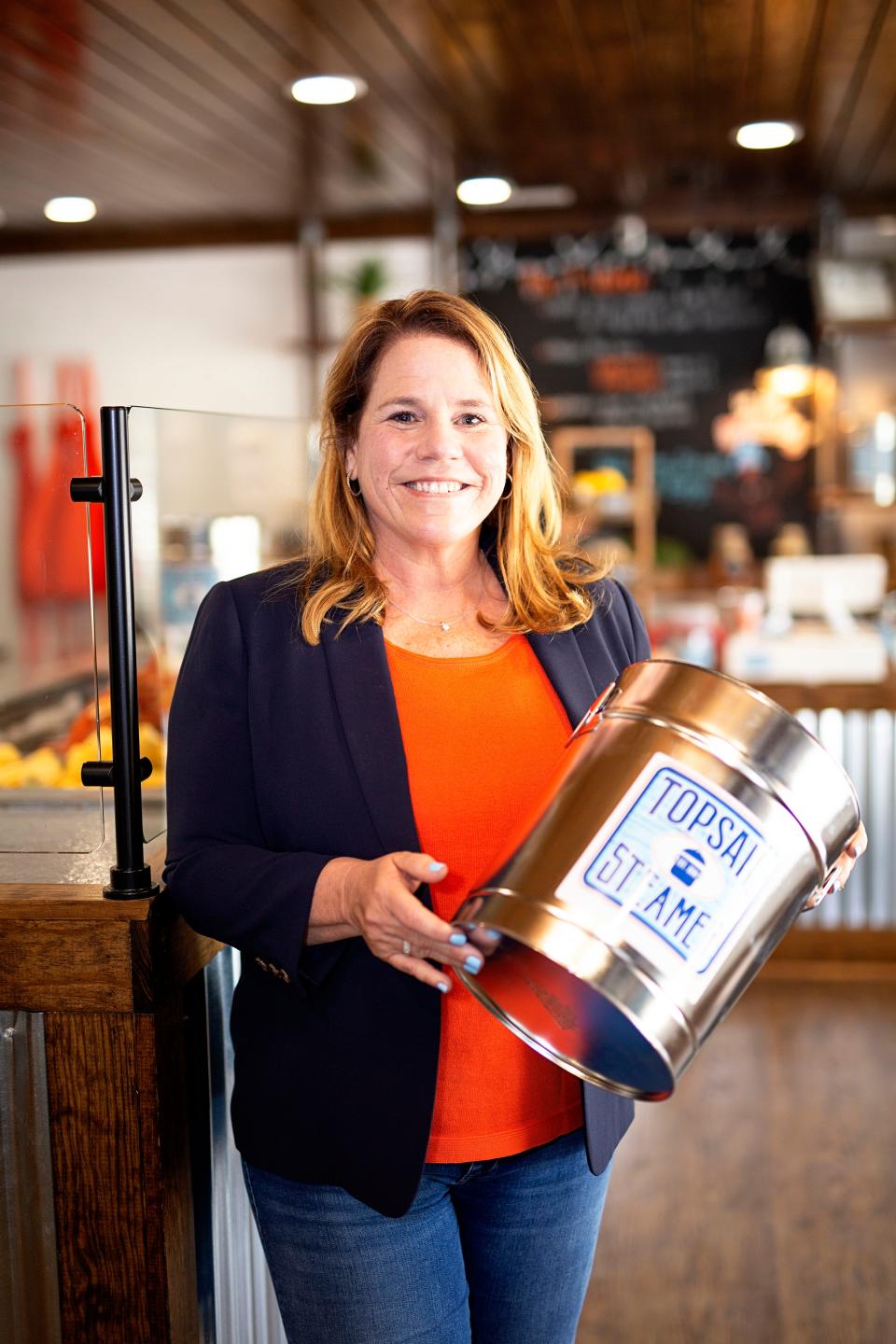 Danielle Mahon is the founder and CEO of Topsail Steamer