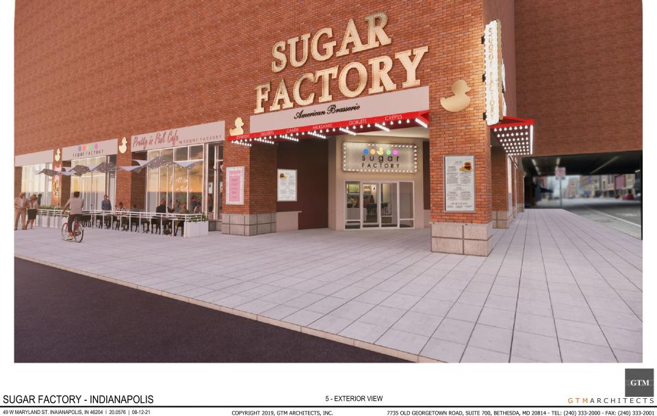 Sugar Factory, a celebrity-endorsed dessert restaurant, is opening in Indianapolis in spring 2022.